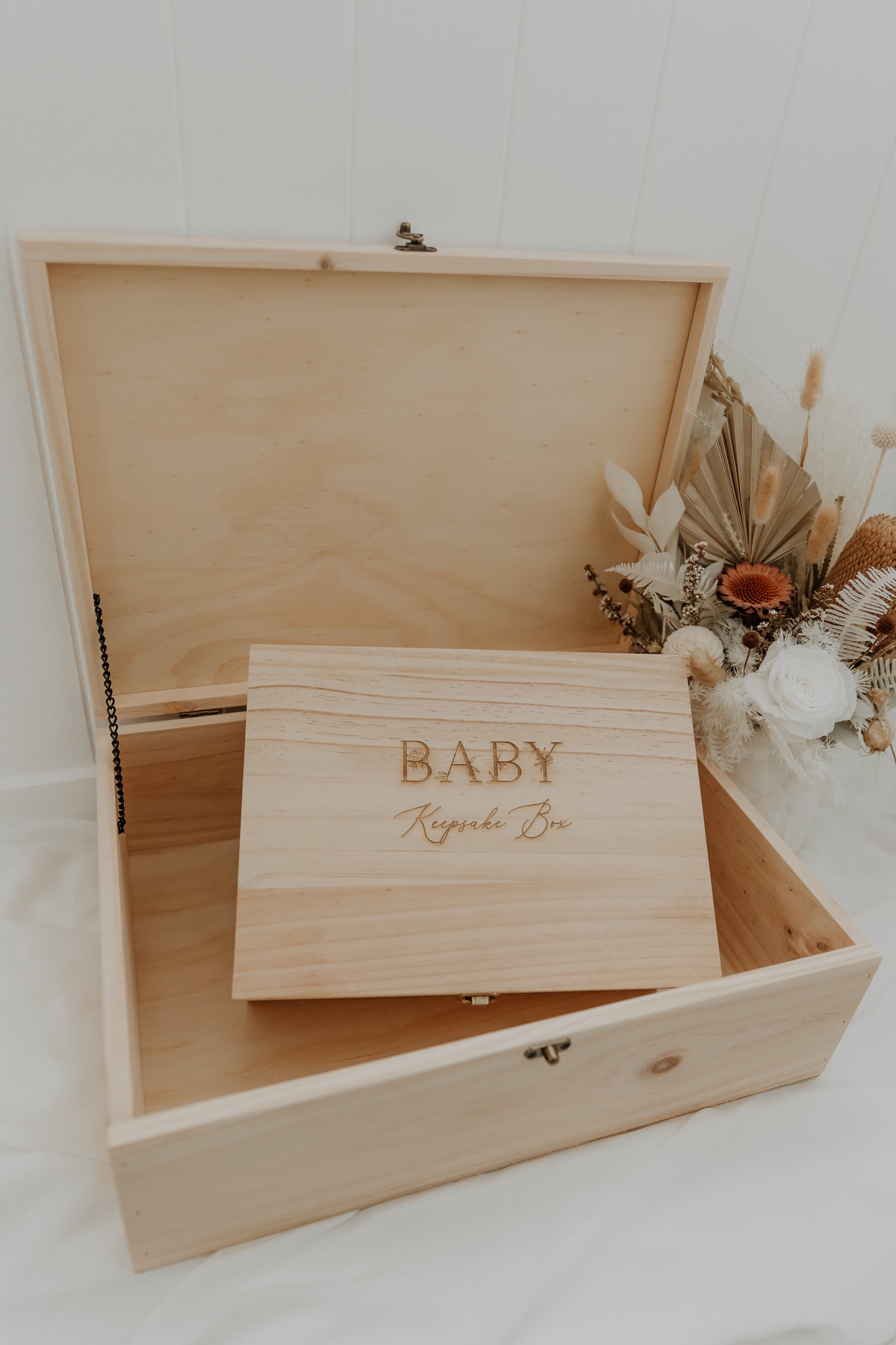 Baby Keepsake Box – Dawn and Grace - Main Image