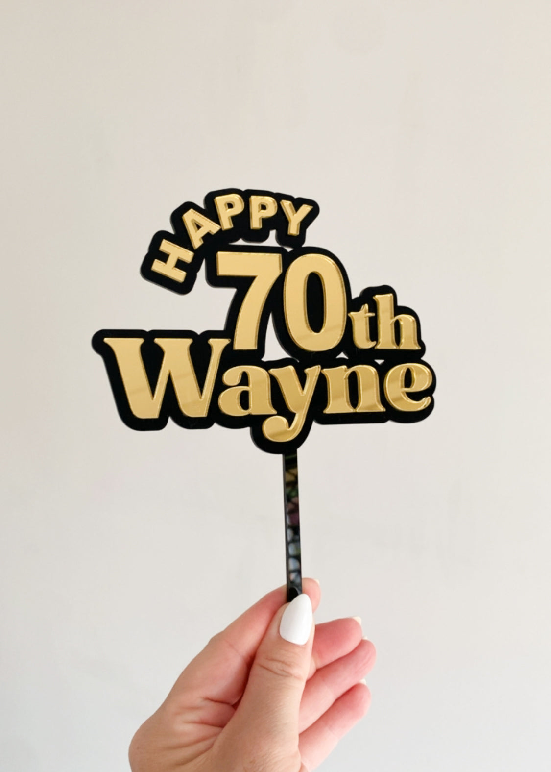 Cake Topper - CUSTOM DESIGN
