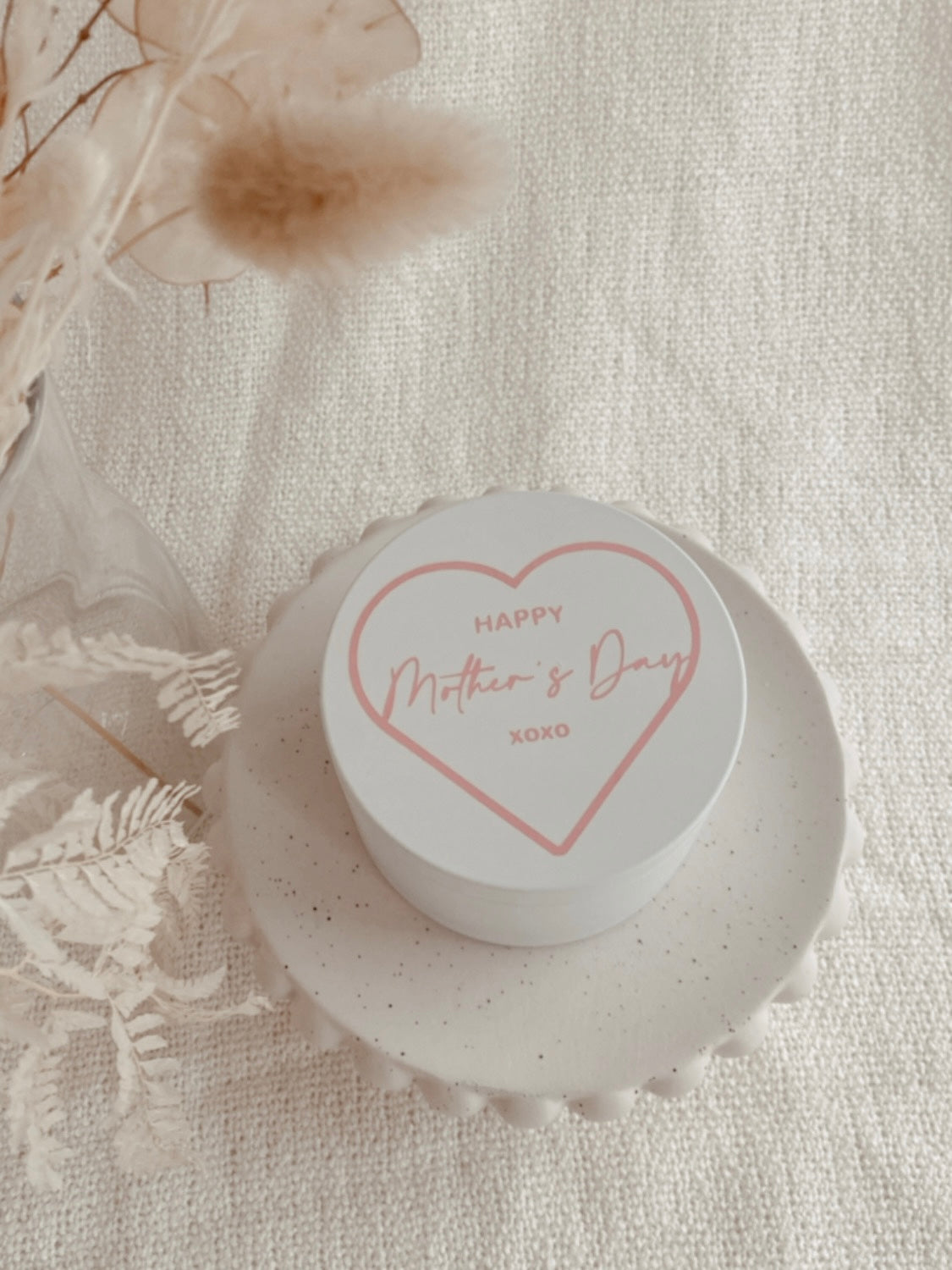 Happy Mother's Day Crystal Candle Tin