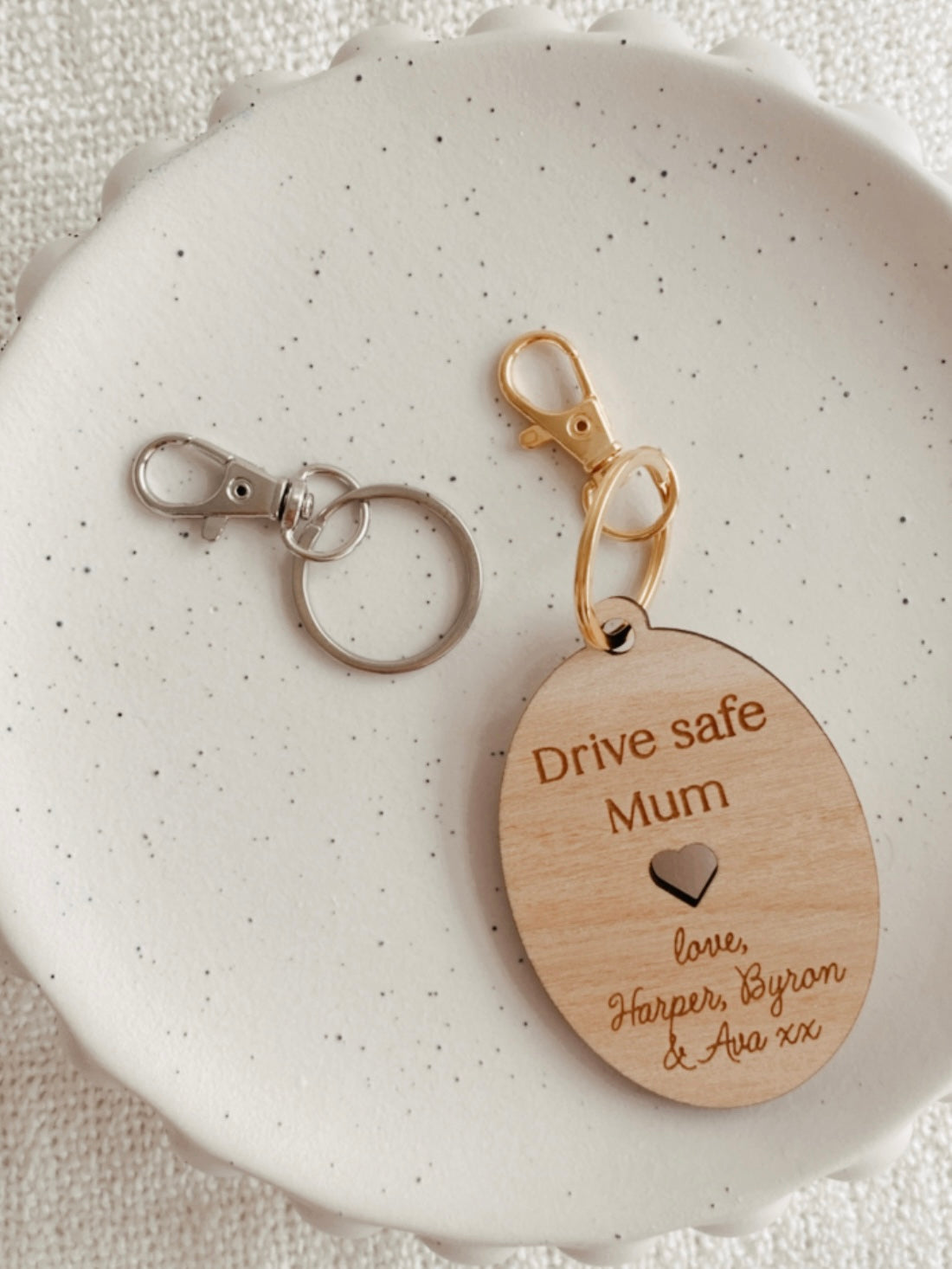 Mother's Day Keyring - Drive Safe