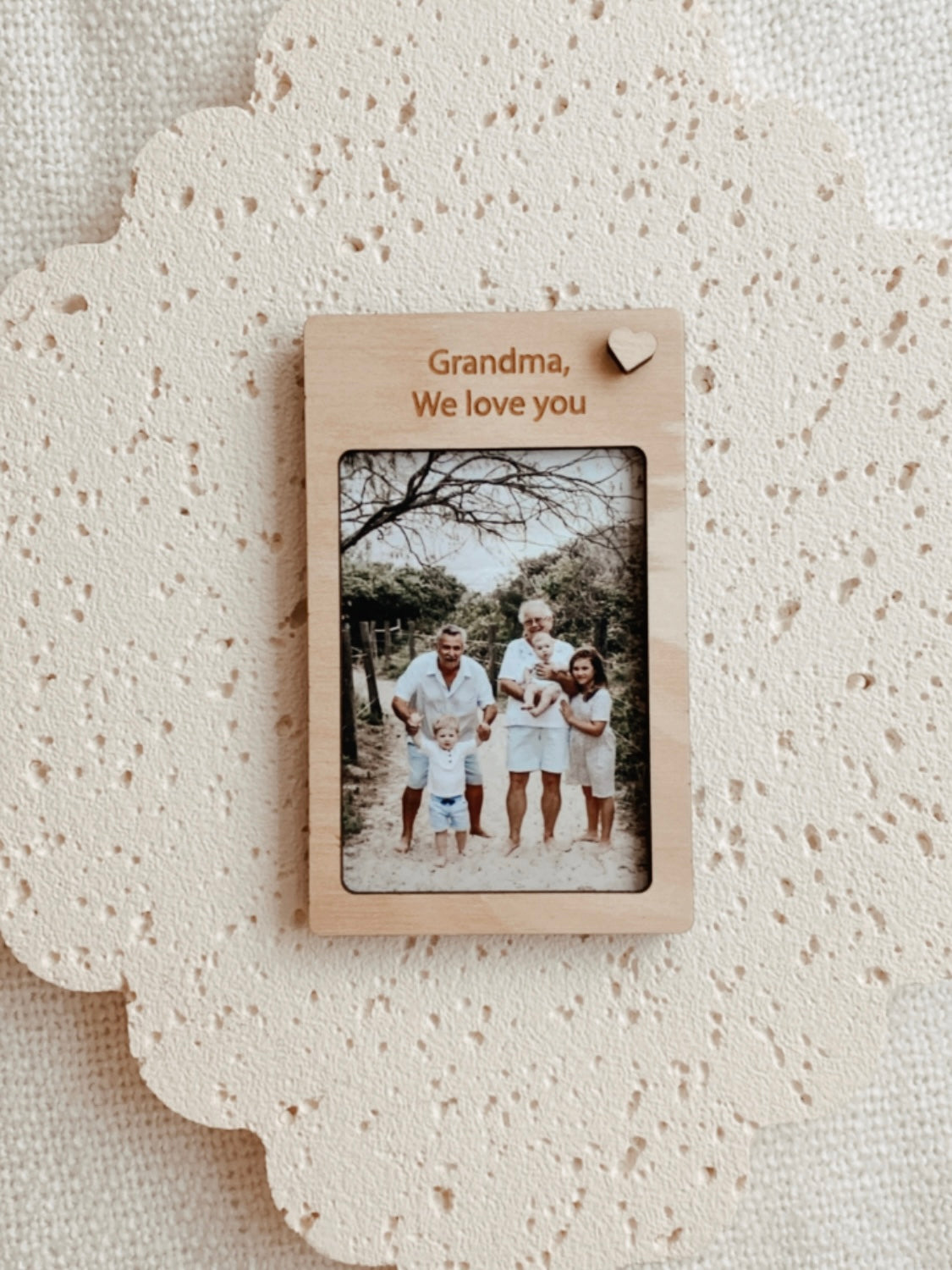 Mother's Day photo fridge magnets
