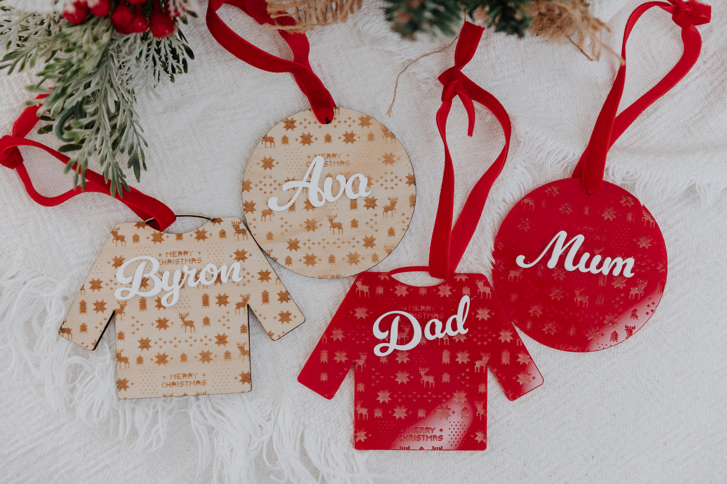 Ugly Sweater Christmas Bauble