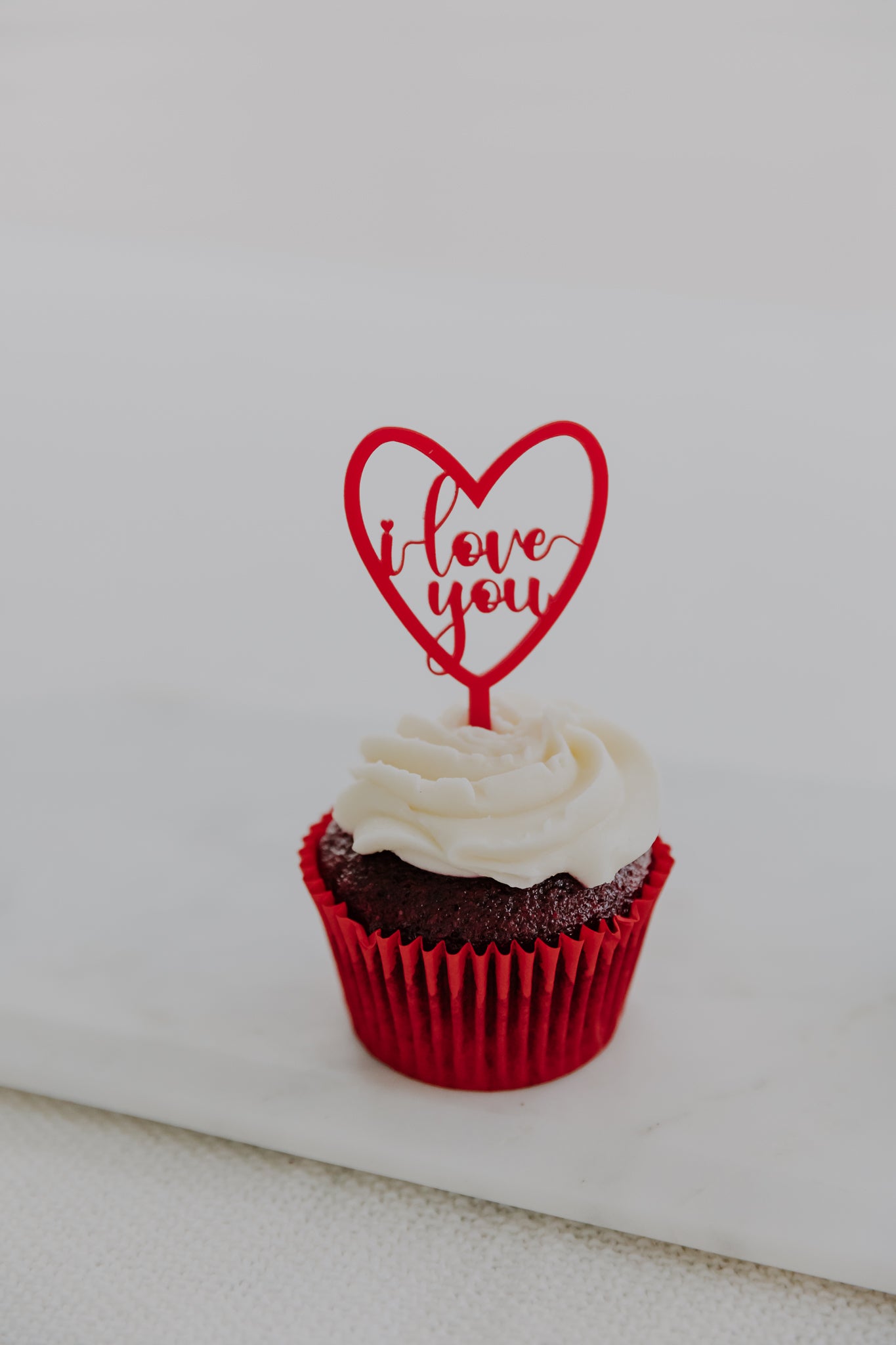 Valentine's Day I love you Mini Cake Topper, valentine gift, cupcake toppers for partner wife husbane