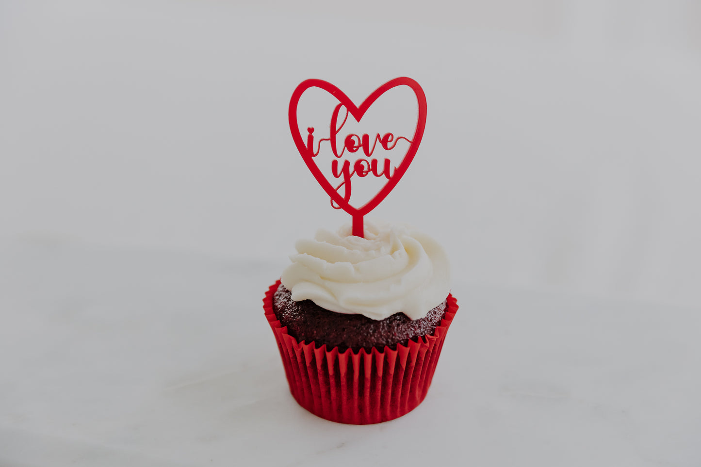 Valentine's Day I love you Mini Cake Topper, valentine gift, cupcake toppers for partner wife husband