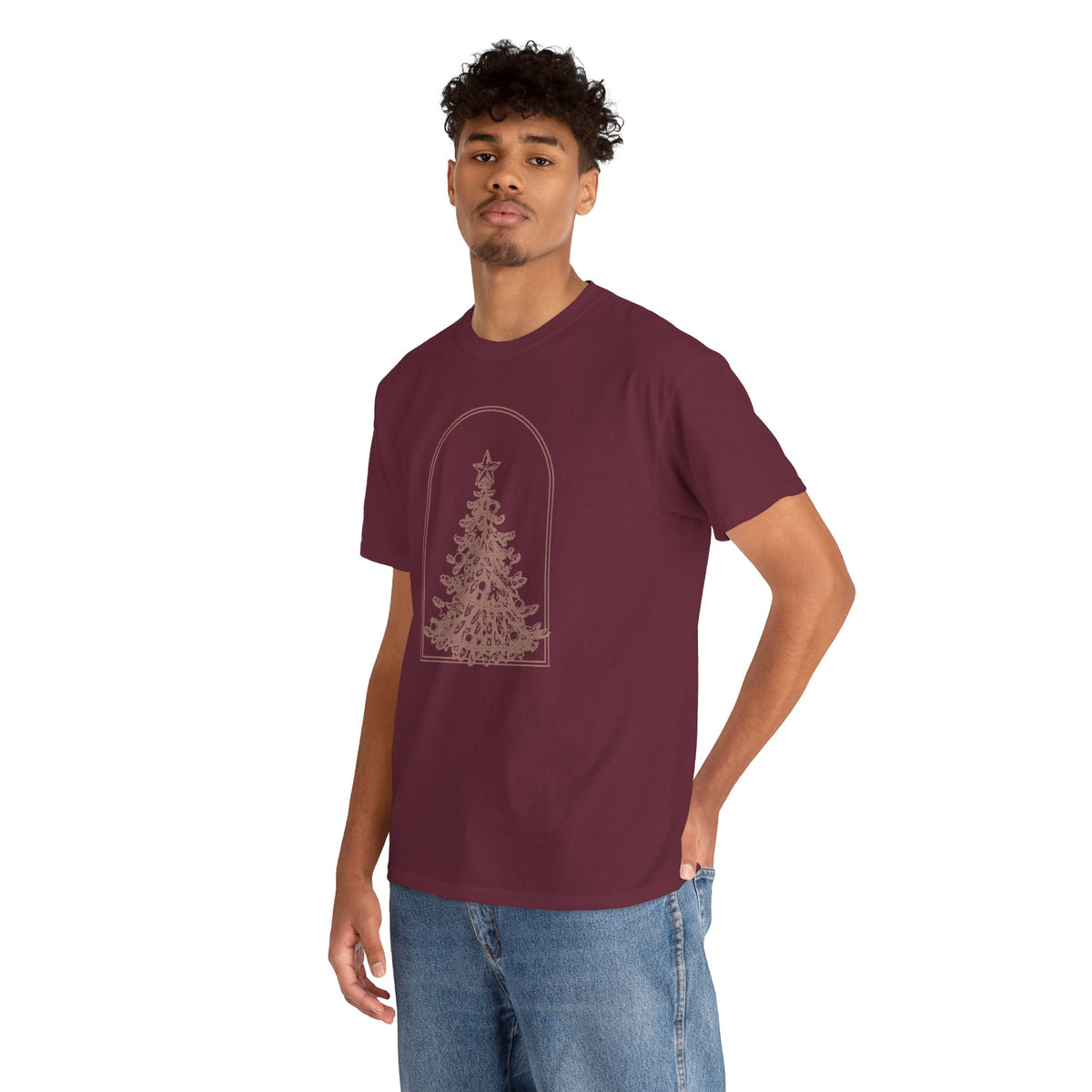 Christmas Tree Holiday Graphic T-Shirt