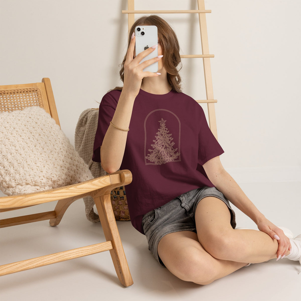 Christmas Tree Holiday Graphic T-Shirt