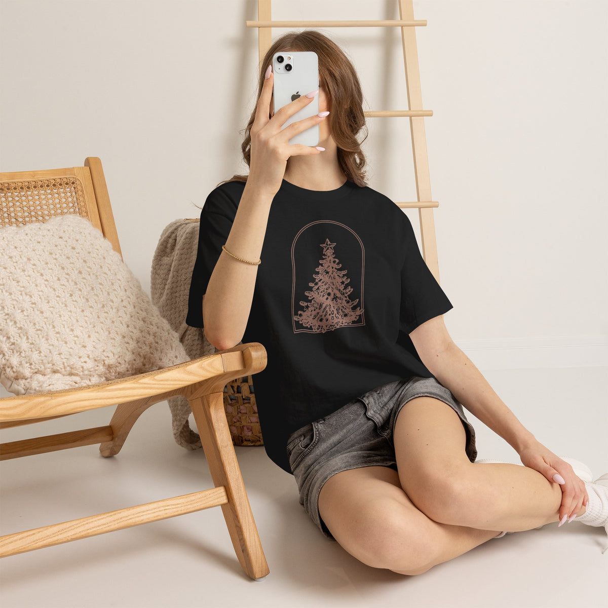 Christmas Tree Holiday Graphic T-Shirt