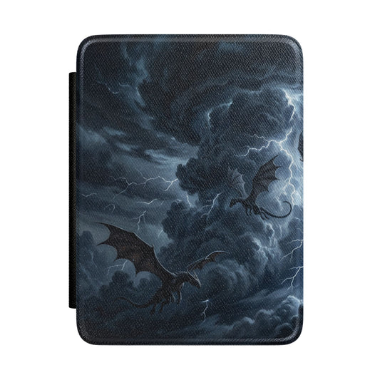 Kindle Case — Dark Storm Dragon Cover
