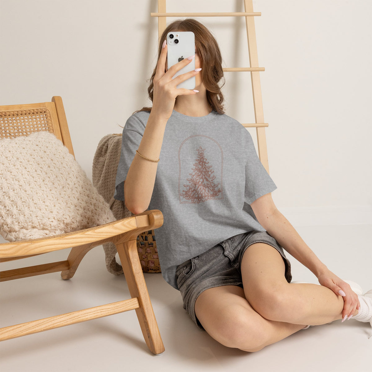 Christmas Tree Holiday Graphic T-Shirt