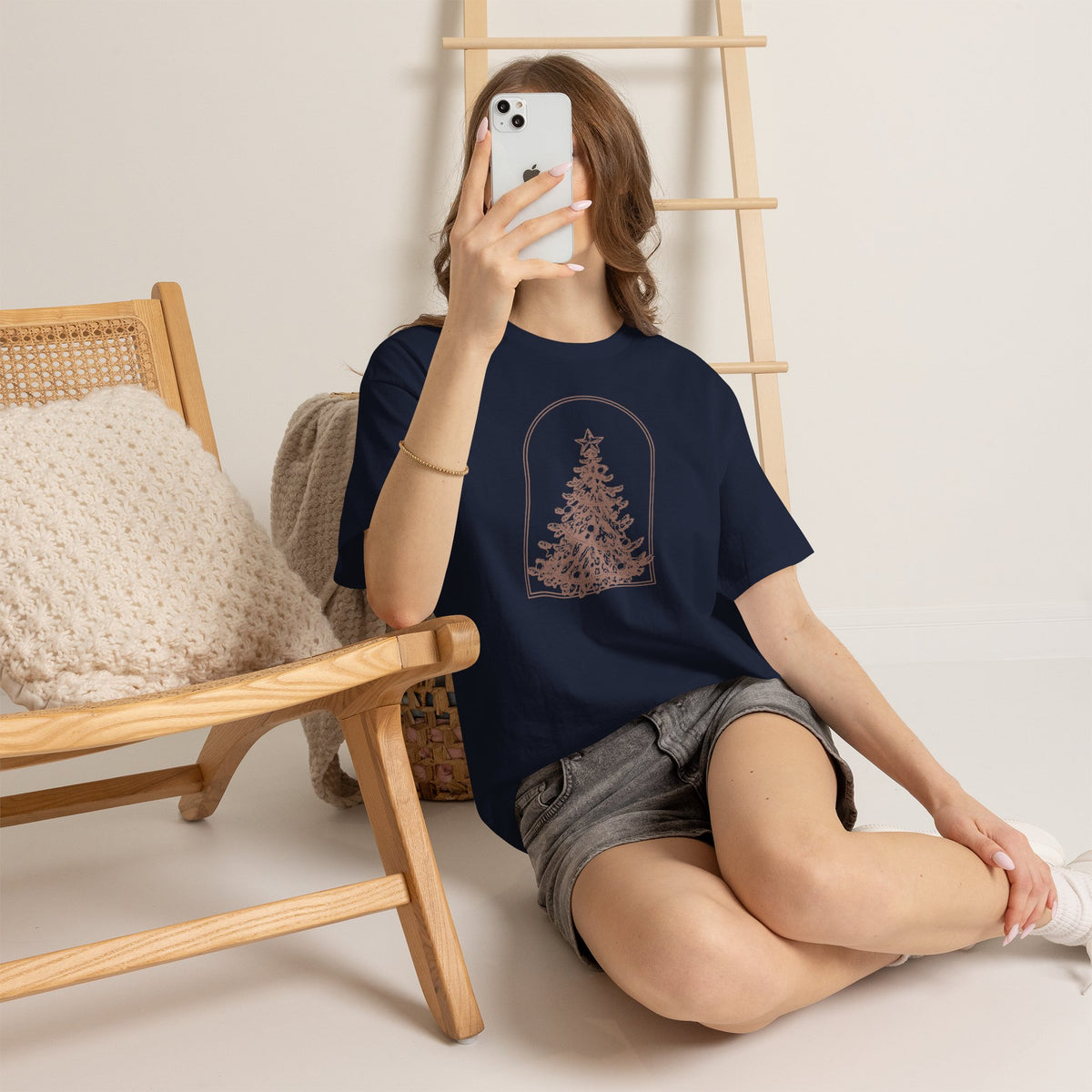 Christmas Tree Holiday Graphic T-Shirt