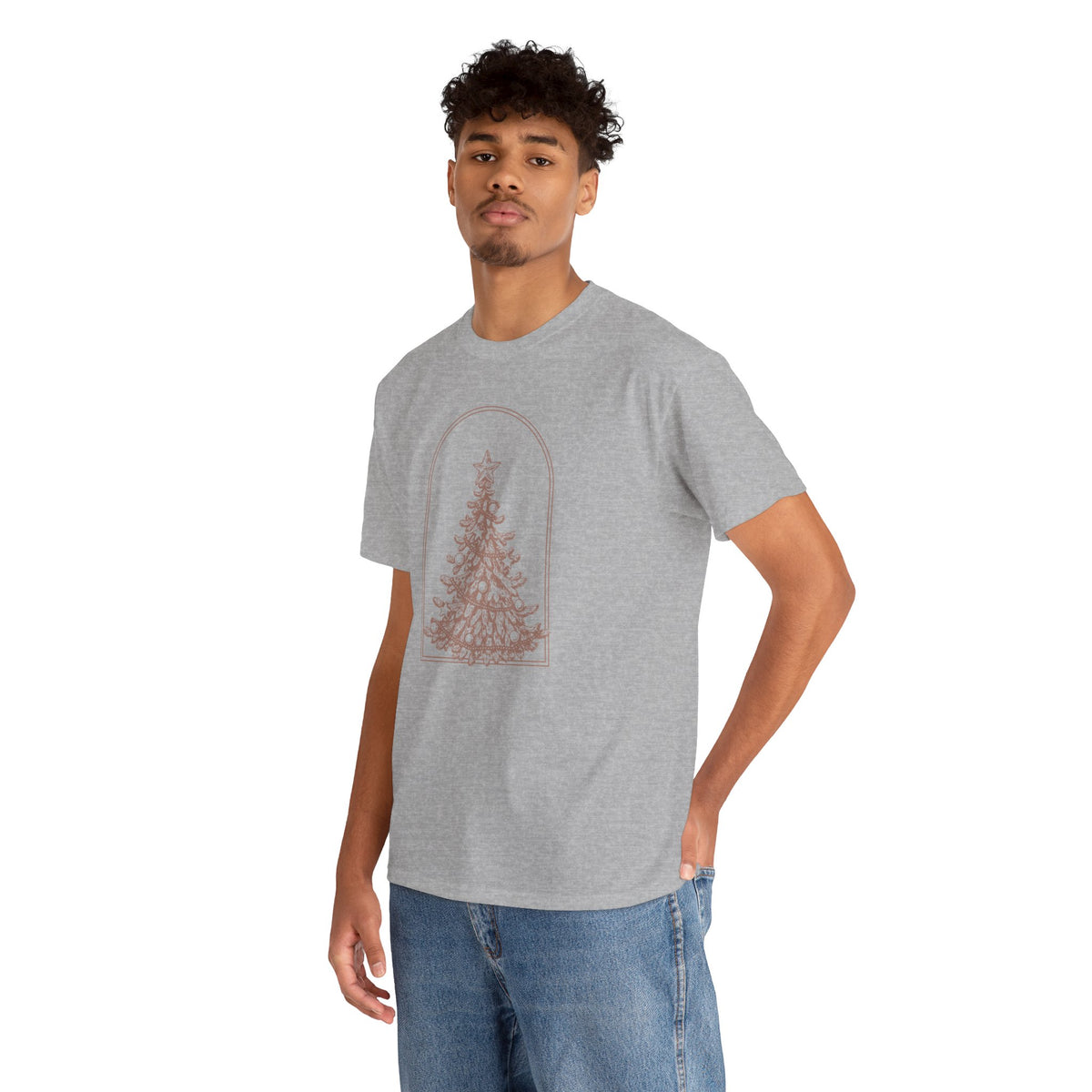 Christmas Tree Holiday Graphic T-Shirt