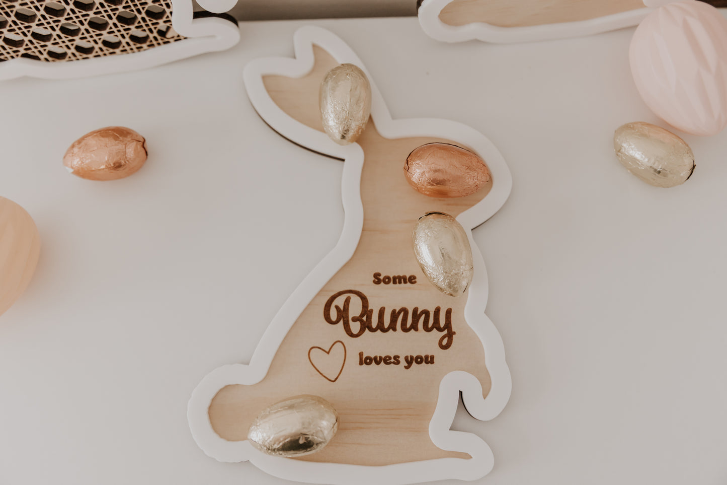 Easter Bunny Decoration Tray
