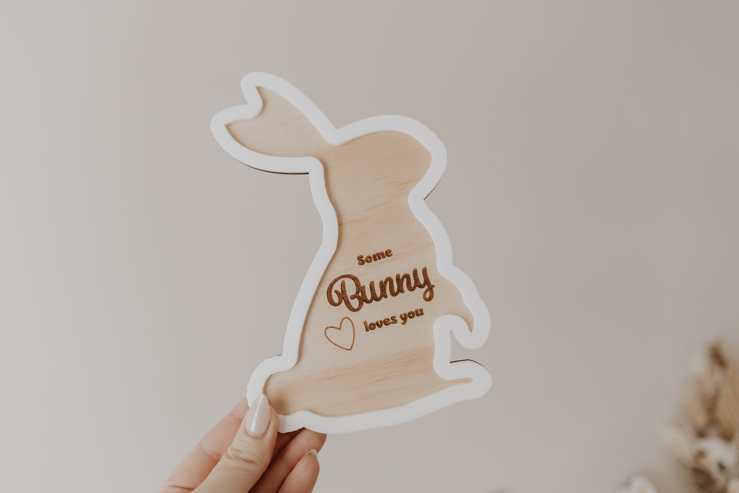 Easter Bunny Decoration Tray