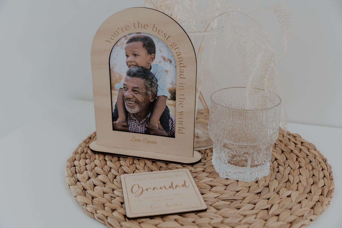 Father's Day 'You're the best' Arch Photo Frames