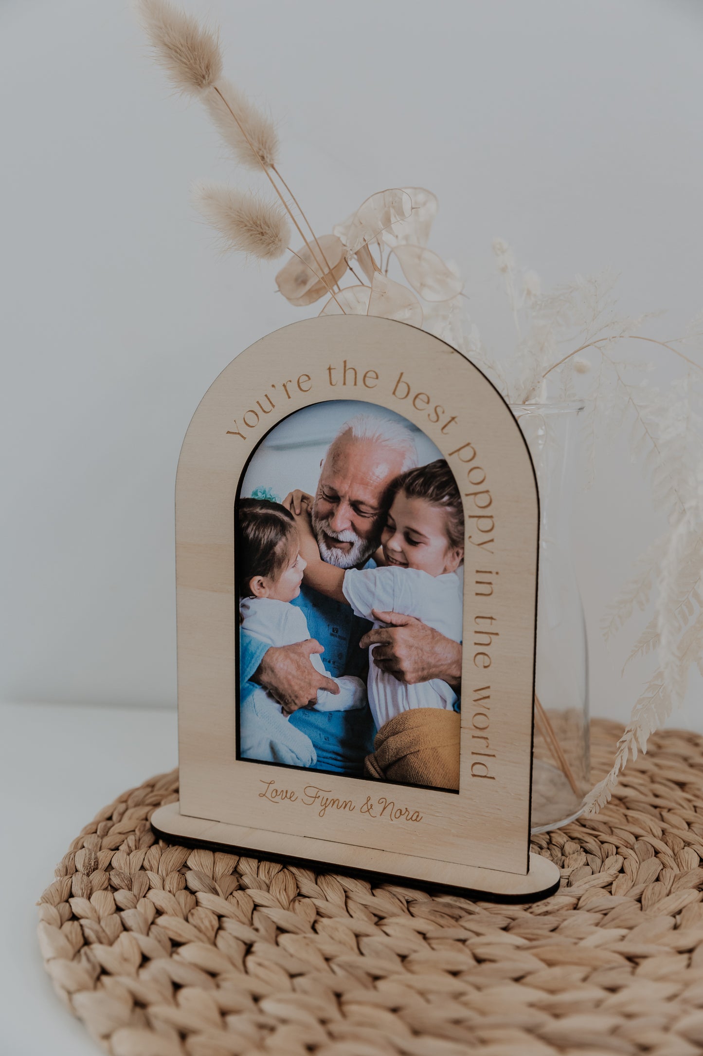 Father's Day 'You're the best' Arch Photo Frames