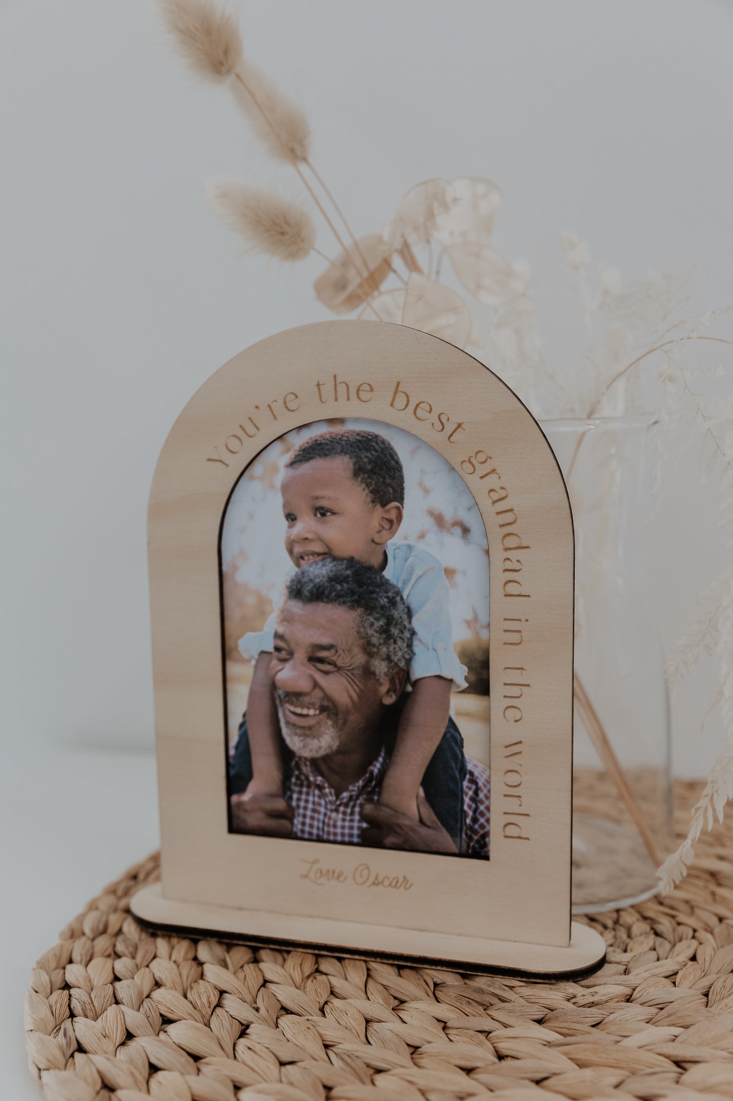 Father's Day 'You're the best' Arch Photo Frames