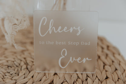 Father's Day Acrylic Coasters