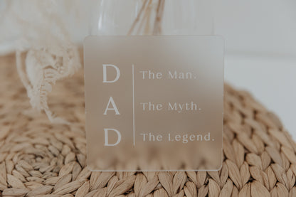Father's Day Acrylic Coasters