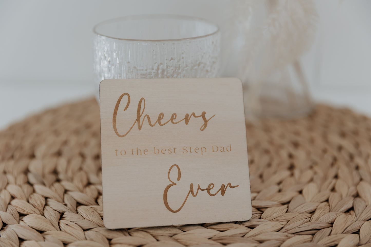 Father's Day Wooden Coasters