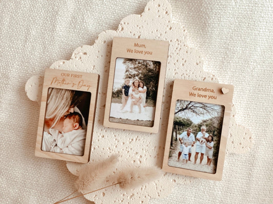 Mother's Day photo fridge magnets