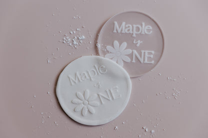 1st Birthday Cookie Fondant Stamp - Daisy