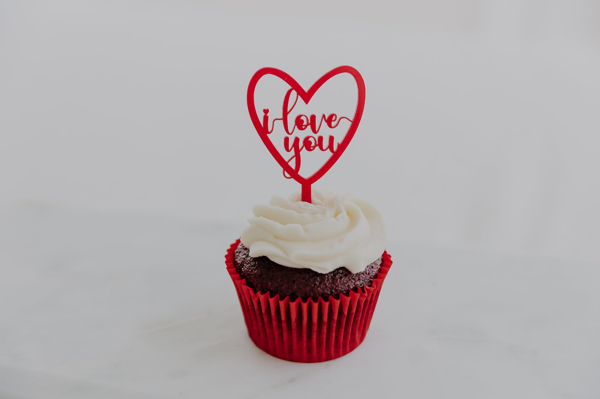 Valentine's Day I love you Mini Cake Topper