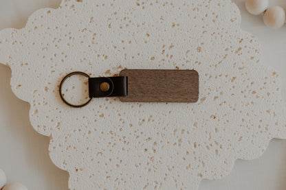 Wooden keyring for Dad - Father's Day Gift