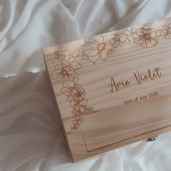 Personalised keepsake box