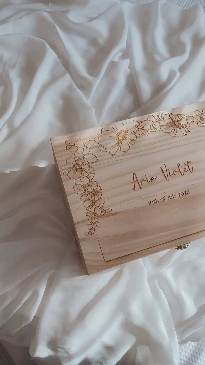 Personalised keepsake box