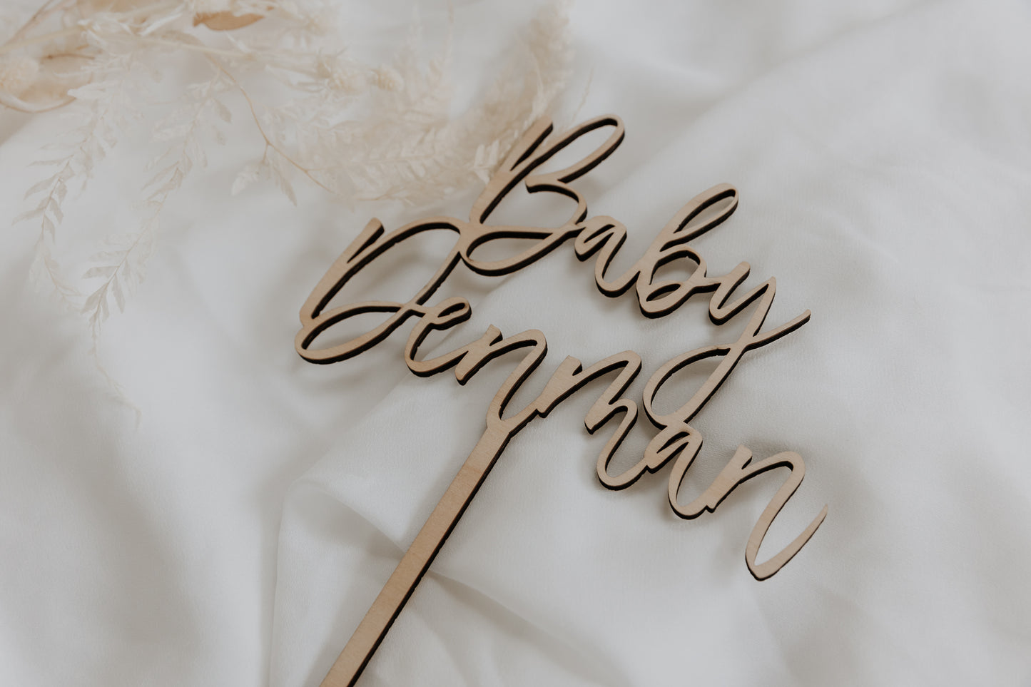 Baby Shower Cake Topper - Baby "Surname"