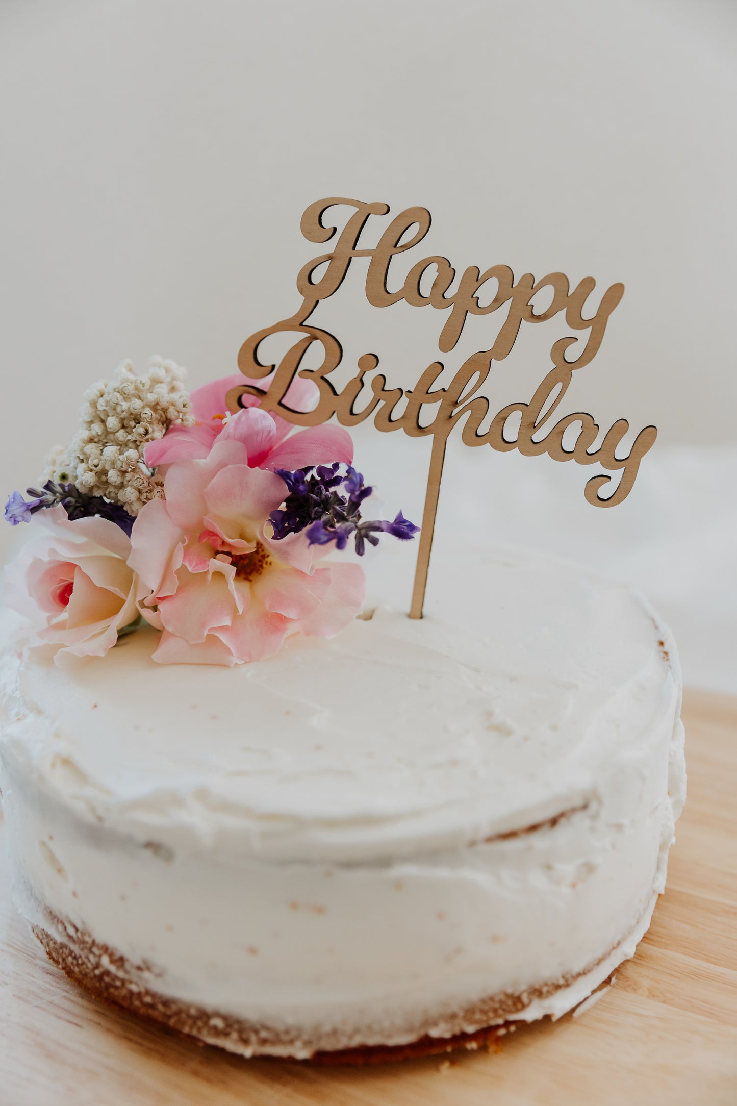 Happy Birthday Classic Cake Topper